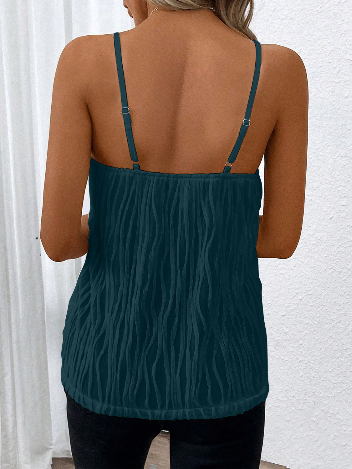 Textured V-Neck Cami